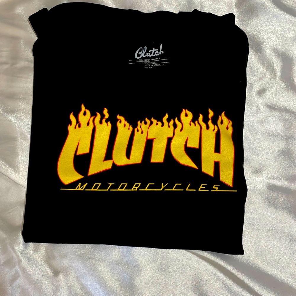 Clutch motorcycle tshirt